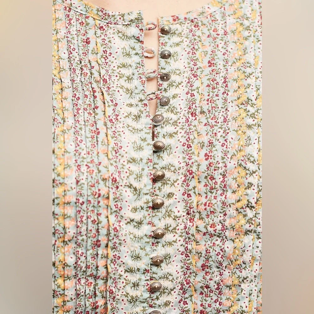 Anthropologie Maeve Gelise Button Blouse - Picture 3 of 9